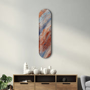 Azure Rust 3 | Glass Wall Art