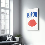 BISOU | Glass Wall Art - Artdesigna