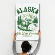 Alaska - The Last Frontier | Glass Wall Art