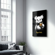Aged Well x Sugar Teddy | Glass Wall Art