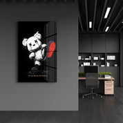 If You Know, You Know x Sugar Teddy | Glass Wall Art