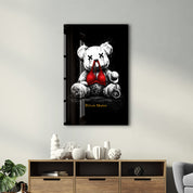Private Matter x Sugar Teddy | Glass Wall Art