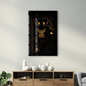 Drip x Sugar Teddy | Glass Wall Art