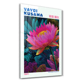 Yayoi Kusama Velvet Lotus (1984) | Glass Wall Art