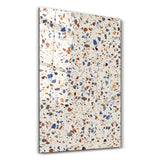 Azure Mosaic | Glass Wall Art