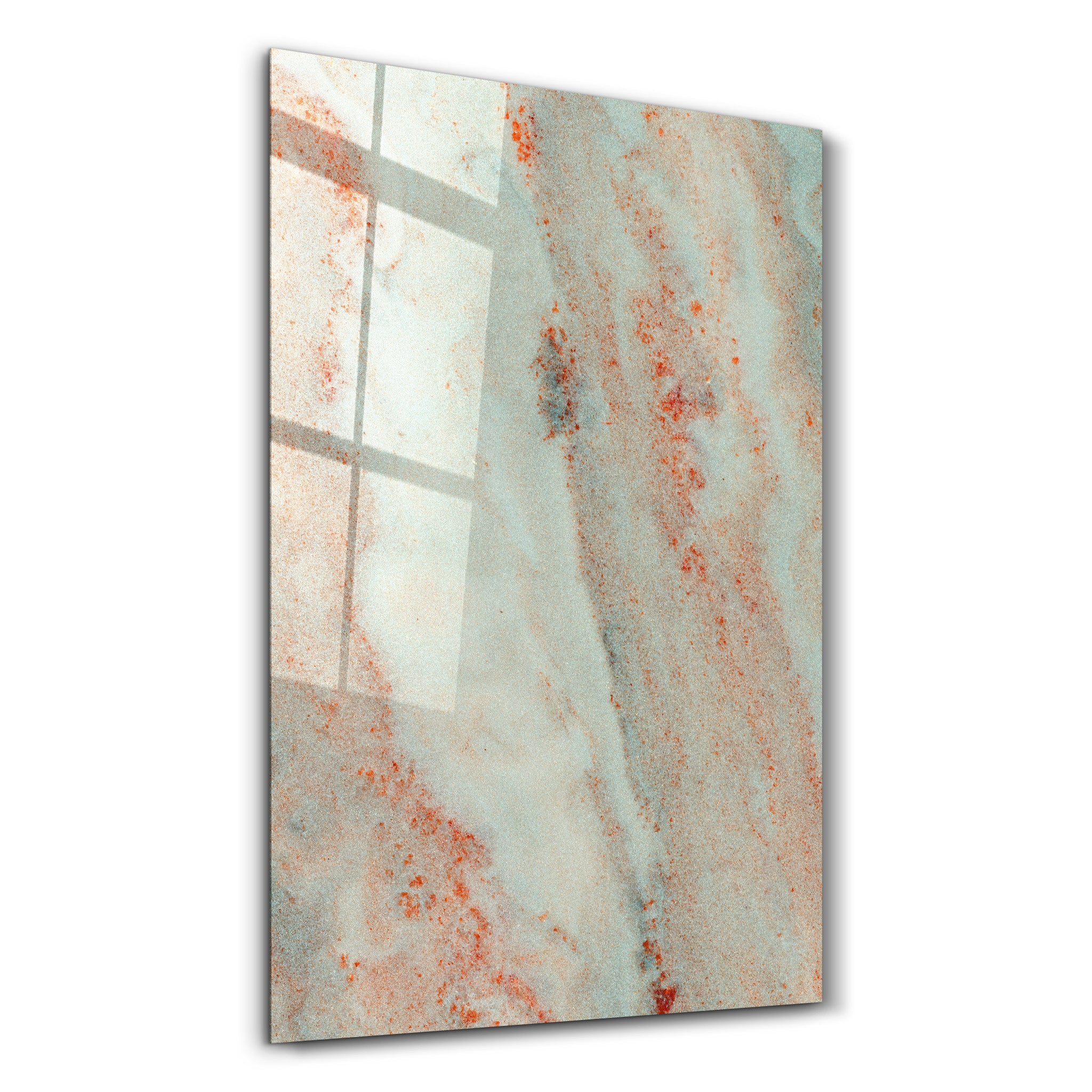 Copper Mist | Glass Wall Art