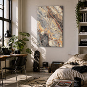Molten Granite | Glass Wall Art
