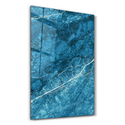 Ocean Veins | Glass Wall Art