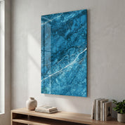 Ocean Veins | Glass Wall Art