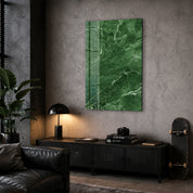 Forest Jade | Glass Wall Art