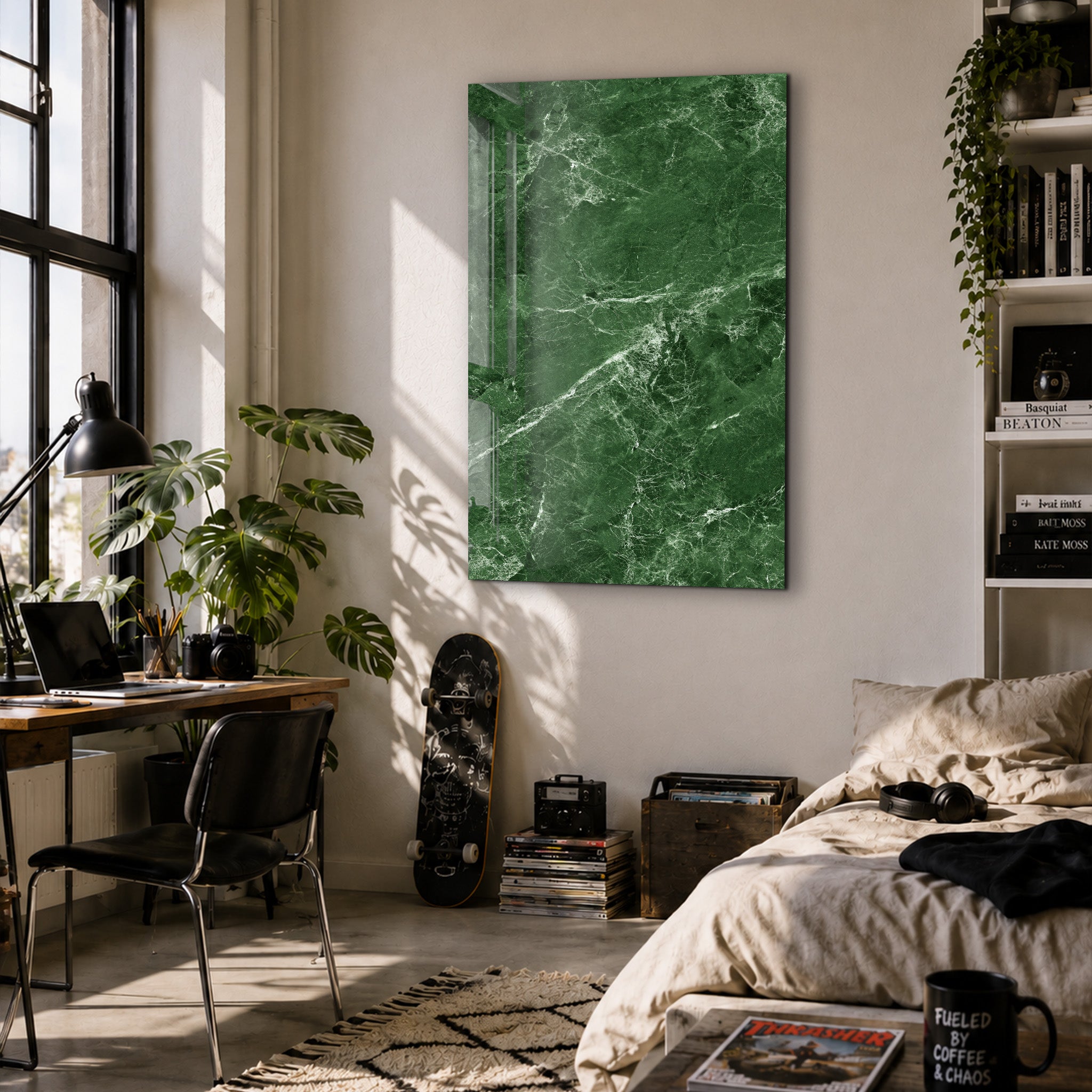 Alpine Emerald | Glass Wall Art