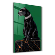 Wild Elegance | Glass Wall Art