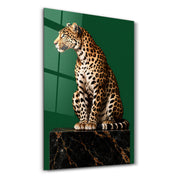Wild Elegance 3 | Glass Wall Art