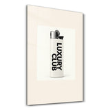 Luxury Club Lighter | Glass Wall Art