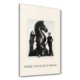 Make Your Next Move | Glass Wall Art