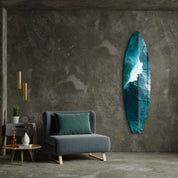 Ocean Waves | Surfboard Glass Wall Art