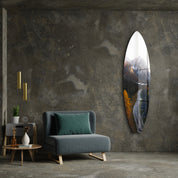 Mountain Road | Surfboard Glass Wall Art