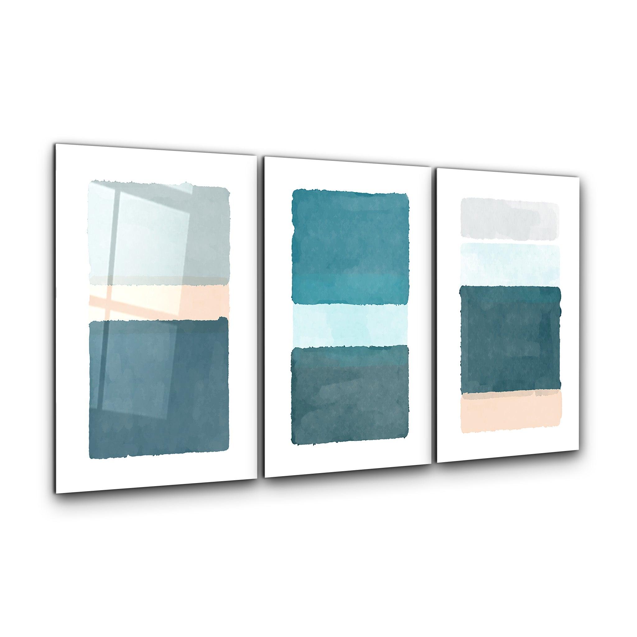 ・"Minimalist - Trio"・Glass Wall Art - ArtDesigna Glass Printing Wall Art