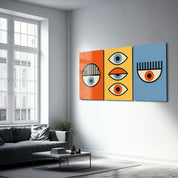 ・"Cleopatra - Trio"・Glass Wall Art - ArtDesigna Glass Printing Wall Art