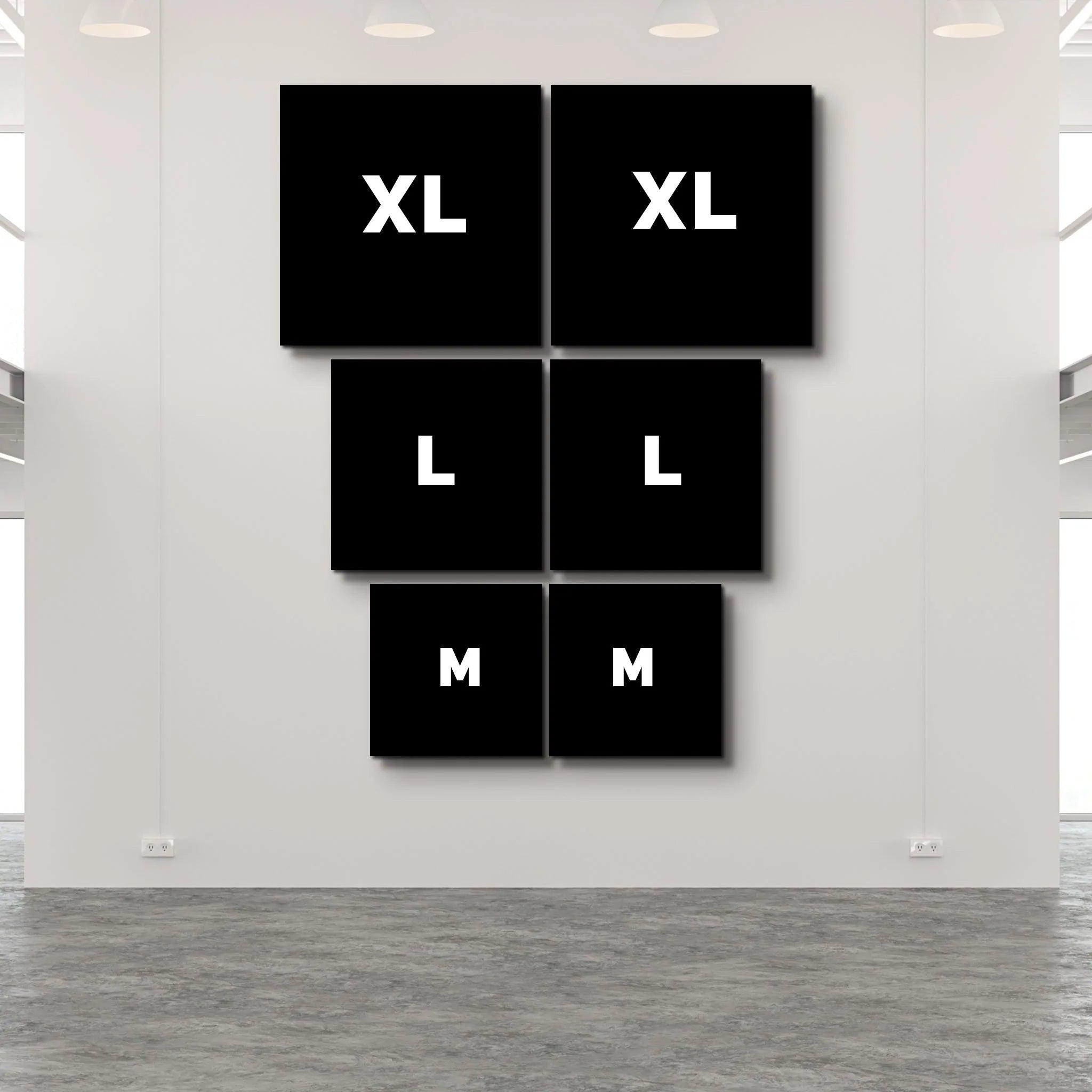 ・"NYC - Duo"・Glass Wall Art