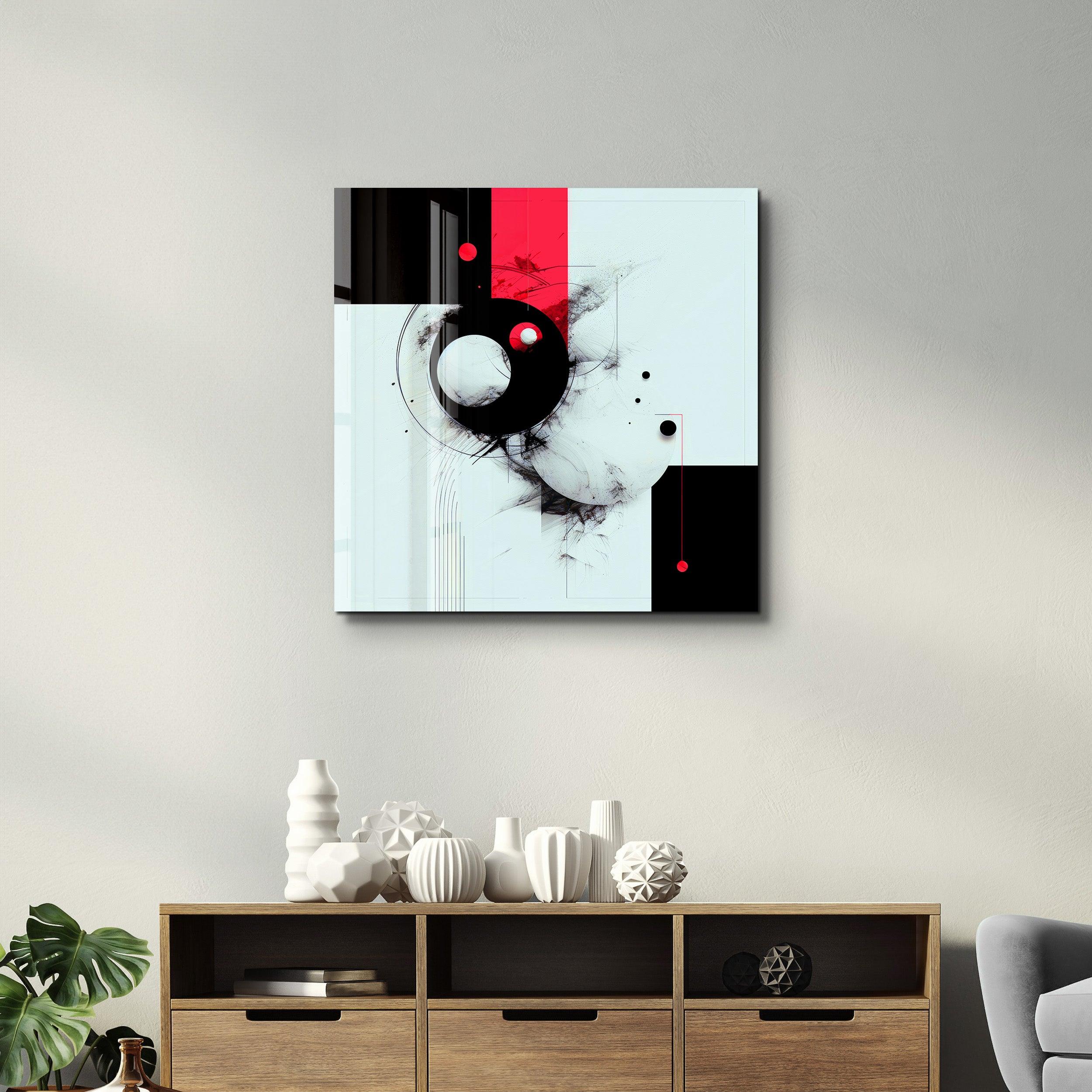 Modern Lines - Designers Collection Glass Wall Art - Artdesigna