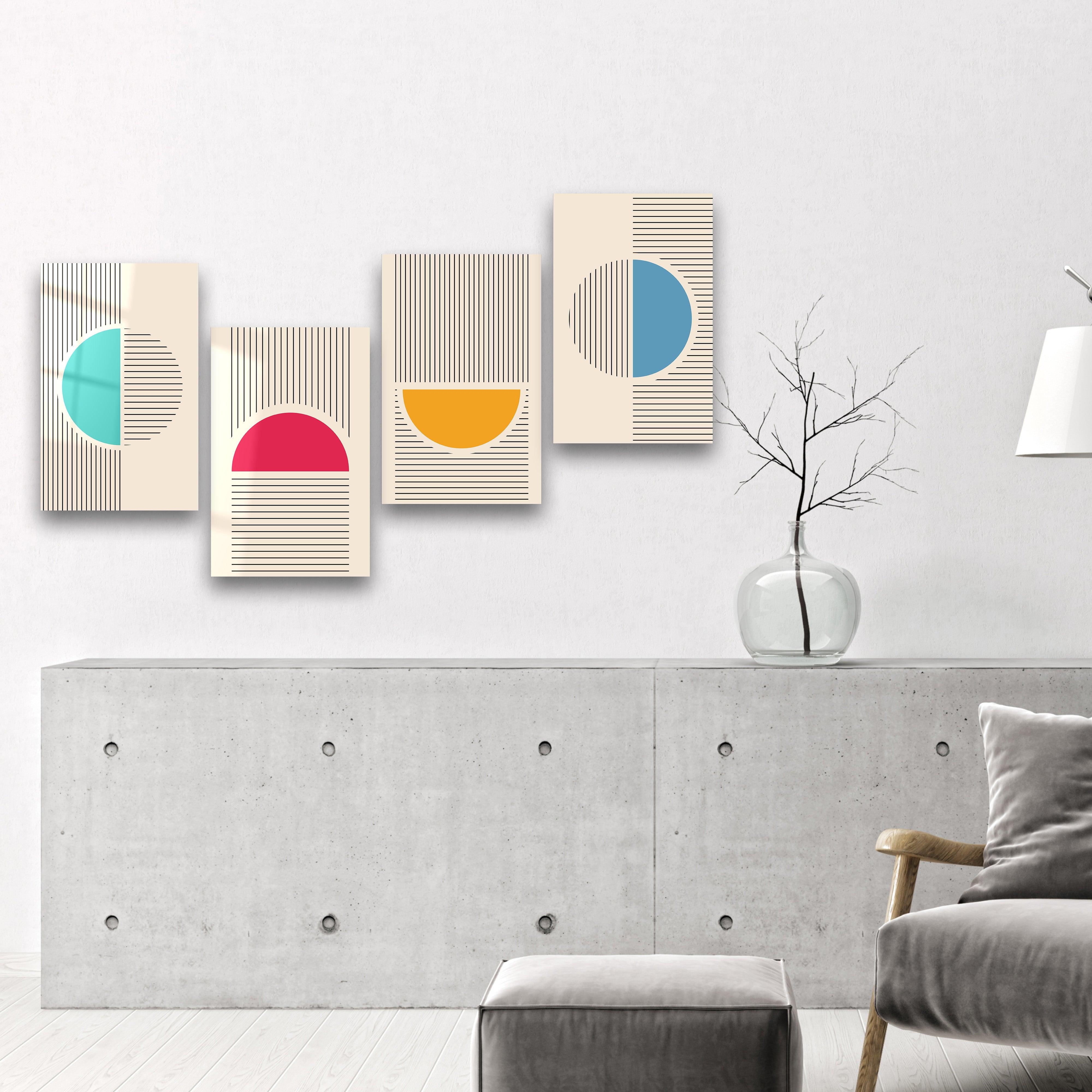 ."Minimalist Quadro". Contemporary Gallery Collection Glass Wall Art - ArtDesigna Glass Printing Wall Art