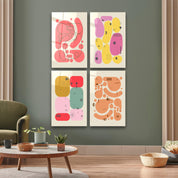 ."Abstract Quadro". Contemporary Gallery Collection Glass Wall Art - ArtDesigna Glass Printing Wall Art