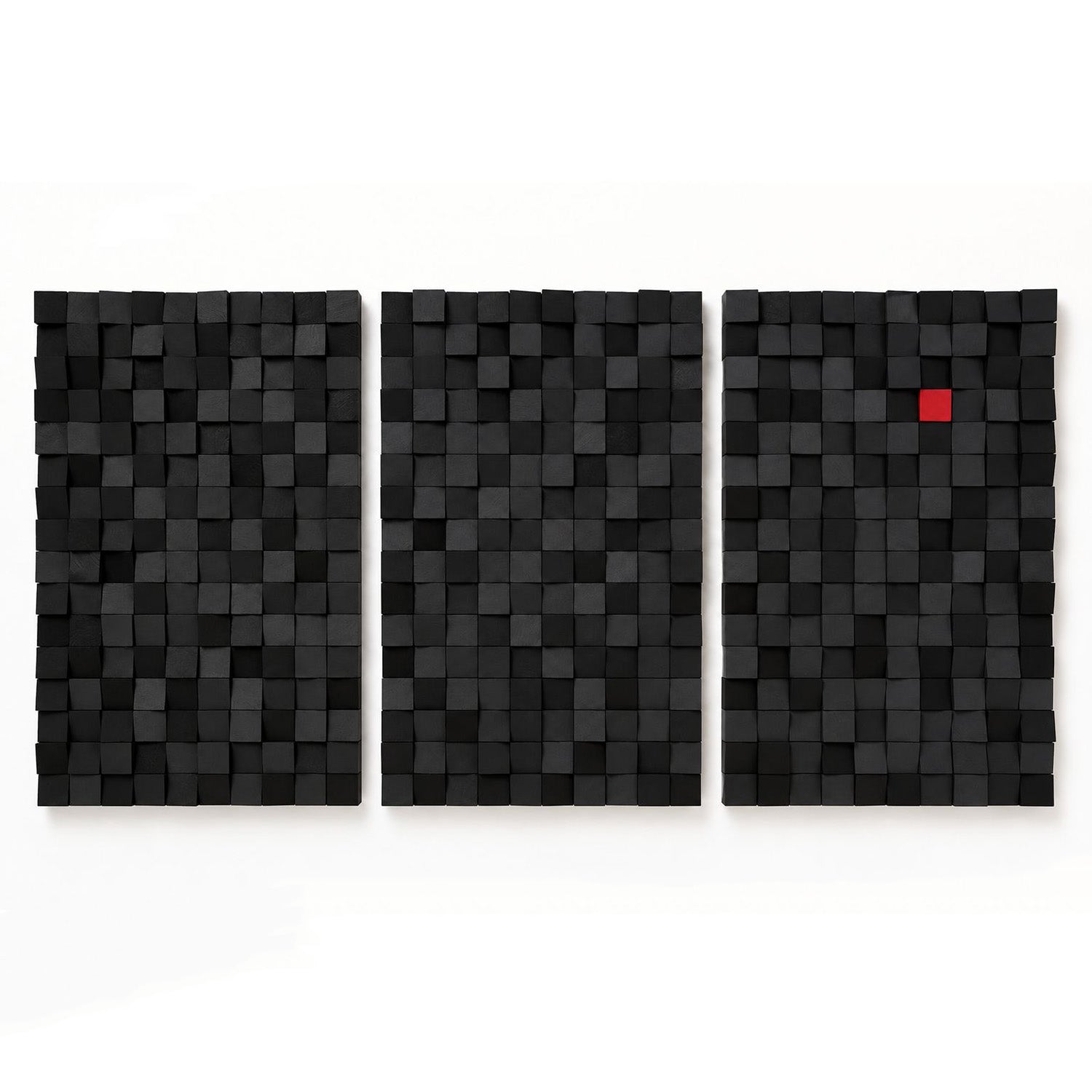 Artdesigna acoustic wood wall sculpture featuring a bold, layered design for modern home decor.