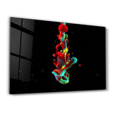 Liquid Drops | Glass Wall Art