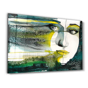 Watching Thoughts | Glass Wall Art - Artdesigna