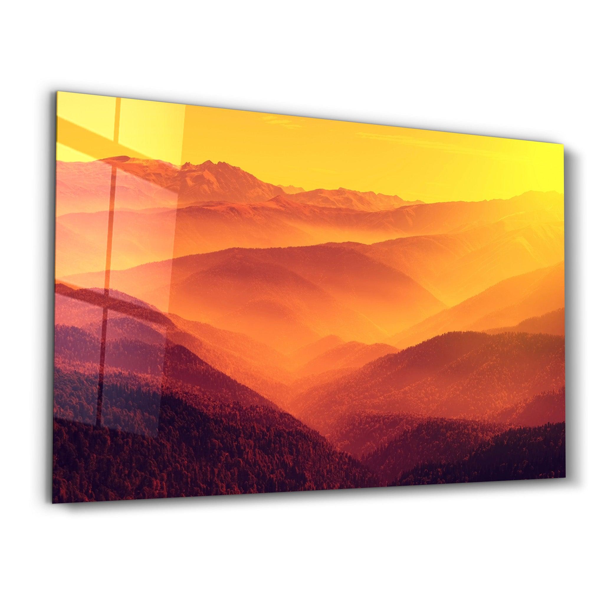 Far Away | Glass Wall Art - Artdesigna