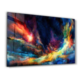 Riot Of Colors | Glass Wall Art