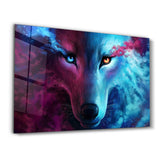 Mystical Wolf | Glass Wall Art