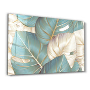 The Arums | Glass Wall Art - Artdesigna