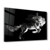 Running Horse Silhouette V2 | Glass Wall Art