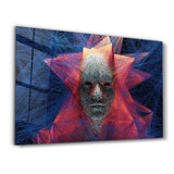 The Rope Face V1 | Glass Wall Art