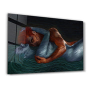 Twin Flame Reunion | Glass Wall Art - Artdesigna