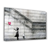 Banksy - Hope - Girl with a Baloon | Glass Wall Art
