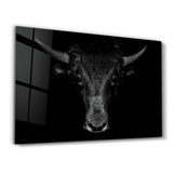 The Bull | Glass Wall Art