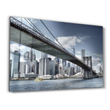 Brooklyn Bridge | Glass Wall Art
