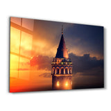 Galata Tower | Glass Wall Art