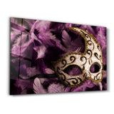 Venetian Mask | Glass Wall Art