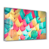 Balloons | Glass Wall Art