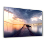 Pier 9 | Glass Wall Art