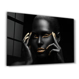 Almond Eye | Glass Wall Art