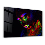 Glowing in the Dark | Glass Wall Art - Artdesigna