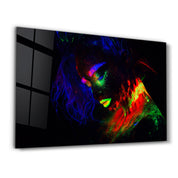 Glowing in the Dark | Glass Wall Art - Artdesigna