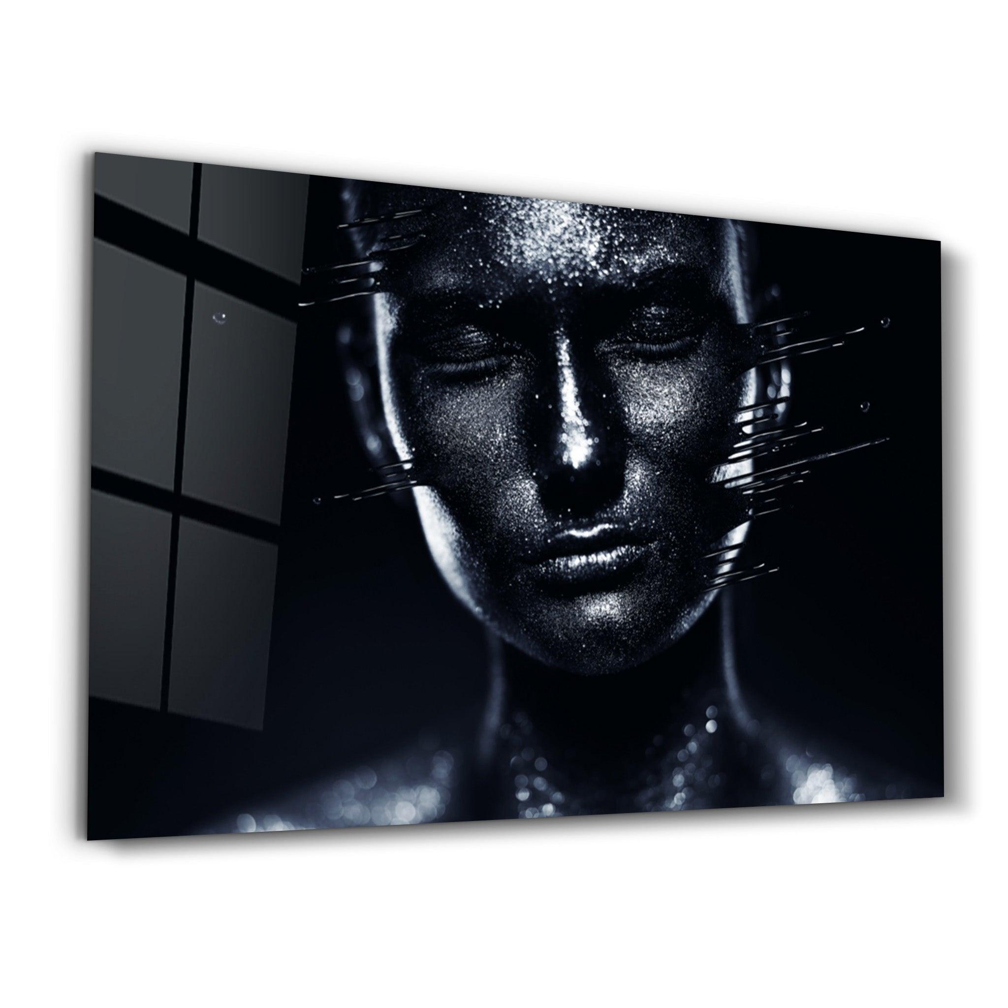 Black Magnet | Glass Wall Art - Artdesigna