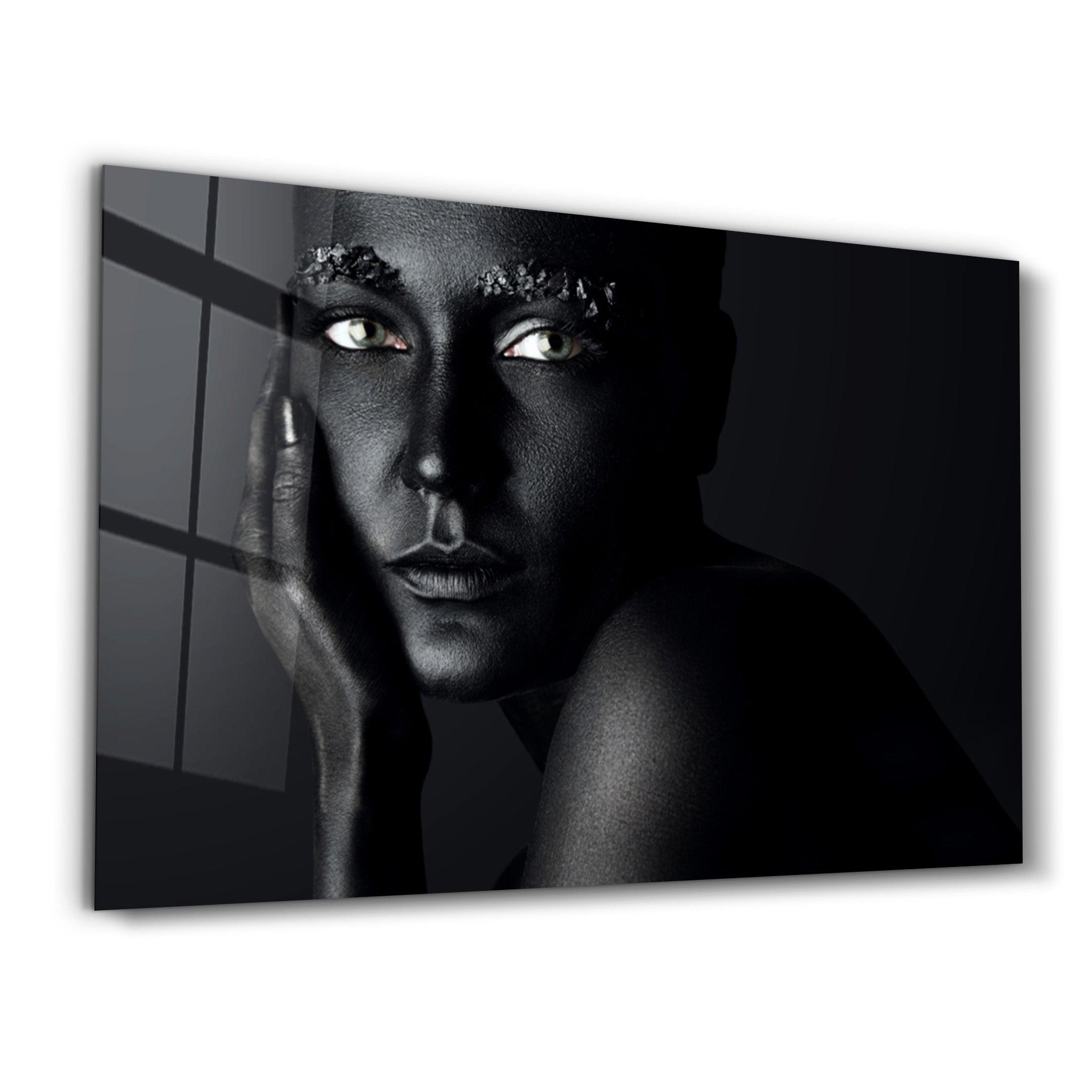 Starry-eyed | Glass Wall Art - Artdesigna