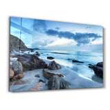 Sea Landscape | Glass Wall Art